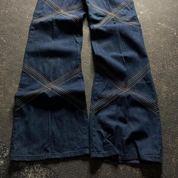 Vintage Womens 70’s Hallsboro Bell Bottom’s - Picture 2 of 6